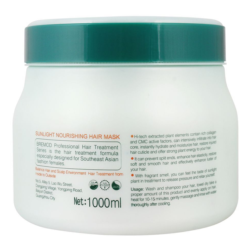 Bremod Nourishing Hair Mask 1000ml - Image 2