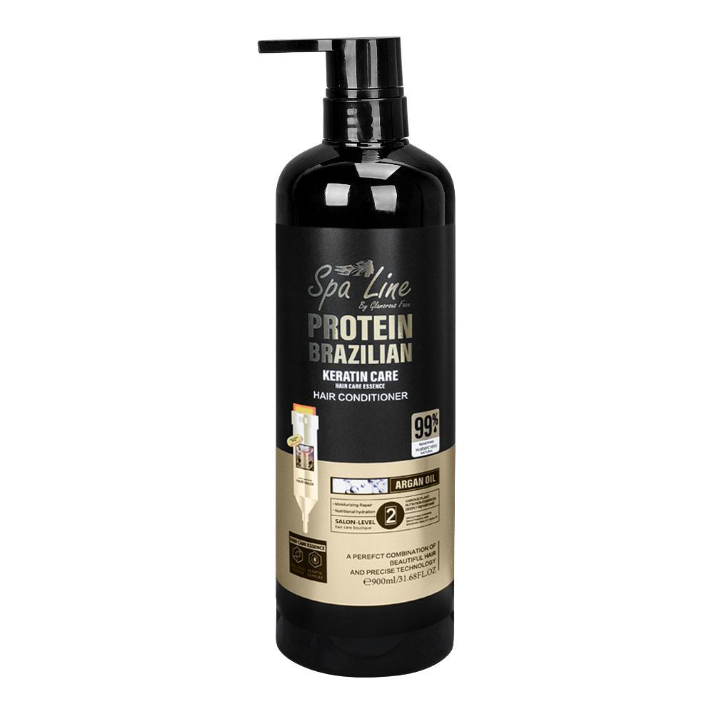 Glamourous Face Spa Line Protein Brazilian Keratin Care Hair Conditioner 900ml