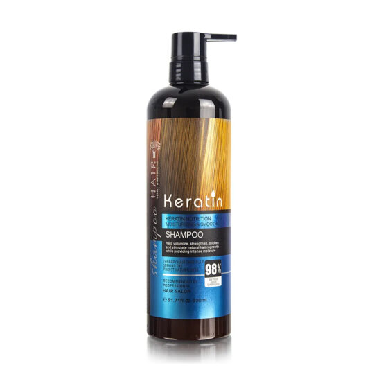 Hair Pearly Wire Drawing Keratin Nutrition Moisturizing & Smooth Shampoo 900ml