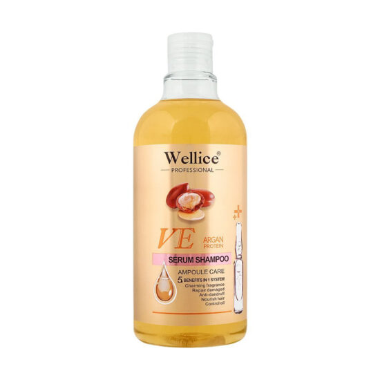 Wellice Professional VE Argan Protein Ampoule Care Serum Shampoo 500g