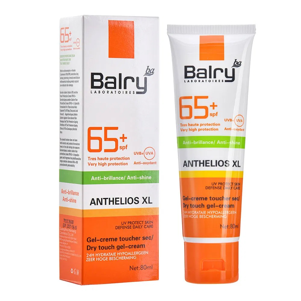 Balry Sun Protection Cream Moisturizing Face & Body Sunscreen SPF 65+ 80ml - Image 3