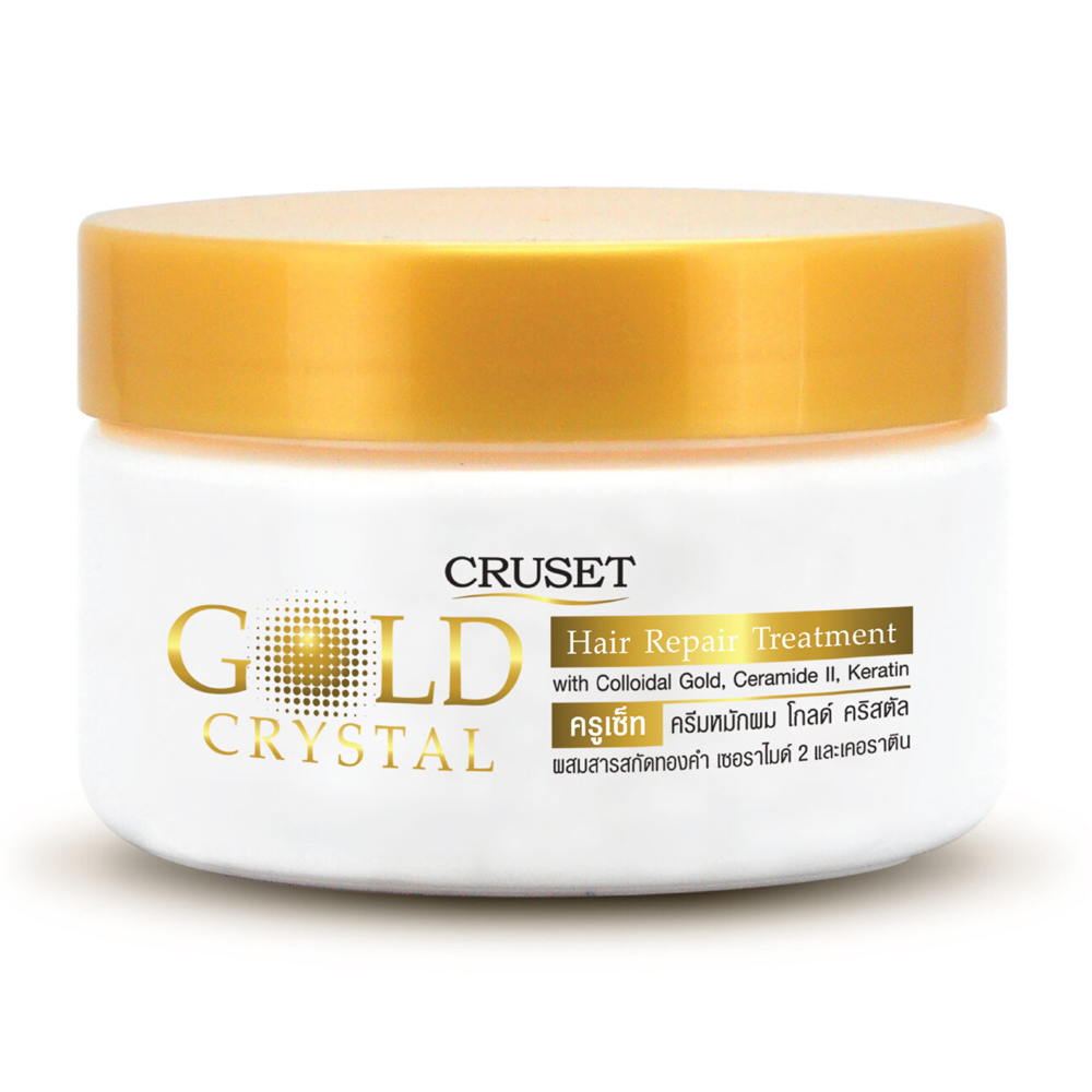 Cruset Gold Crystal Hair Repair Treatment 250ml