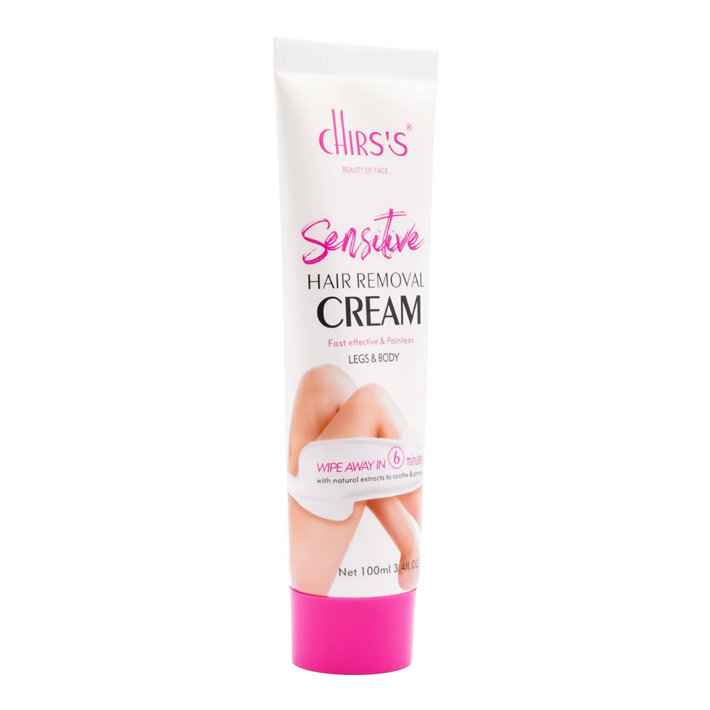 Chirs's Sensitive Hair Removal Cream Fast Effective & Painless For Legs & Body 100ml - Image 4