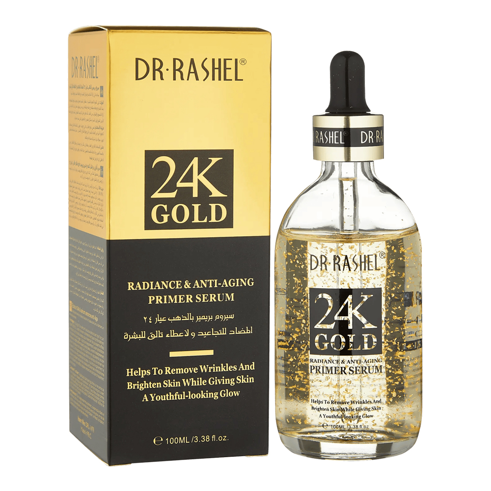 Dr.Rashel 24K Gold Radiance & Anti Aging Primer Serum 100ml - Image 3