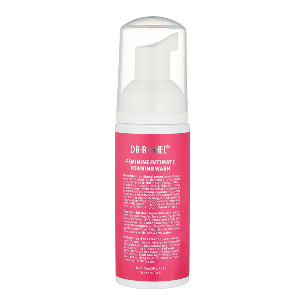 Dr.Rashel PH-Balanced Feminine Intimate Foaming Wash 60ml - Image 2