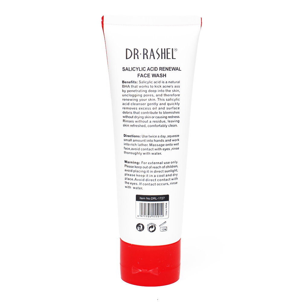 Dr.Rashel Salicylic Acid Renewal Face Wash 100g - Image 2