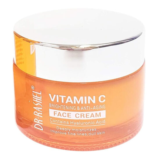Dr.Rashel Vitamin C Brightening & Anti Aging Face Cream Powered By Hyaluronic Acid 50g