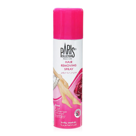 Paris Collection Hair Removing Spray – Rose 150ml