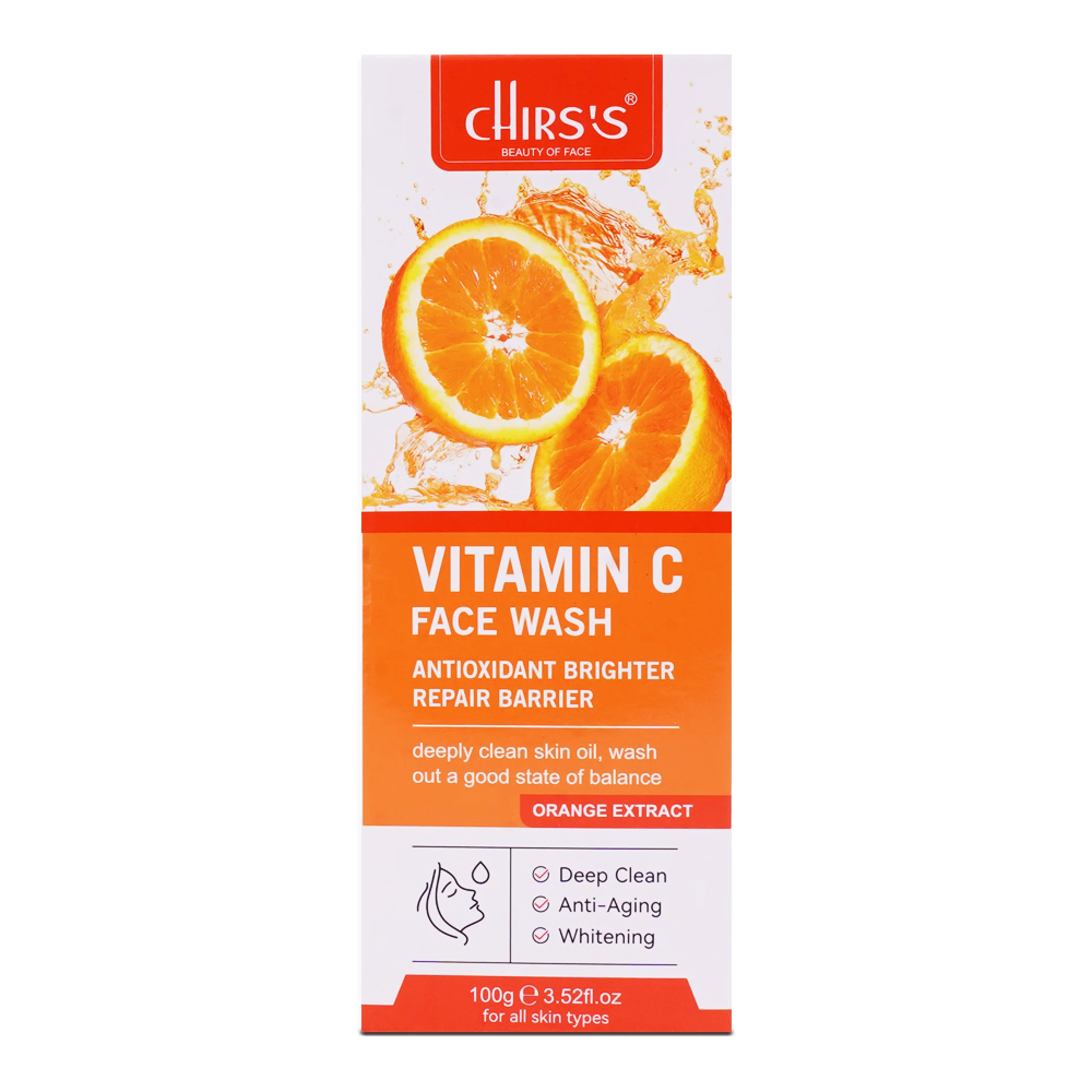 Chirs's Vitamin C Face Wash Antioxidant Brighter Repair Barrier 100g - Image 2