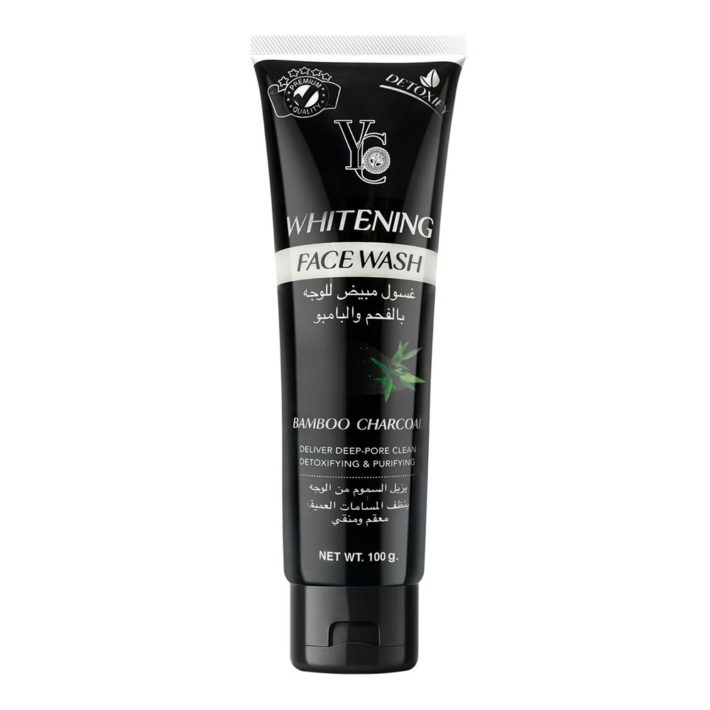 YC Whitening Face Wash Bamboo Charcoal 100ml