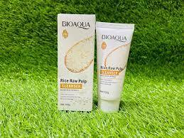 BIOAQUA Rice Raw Pulp Whitening Facial Cleanser
