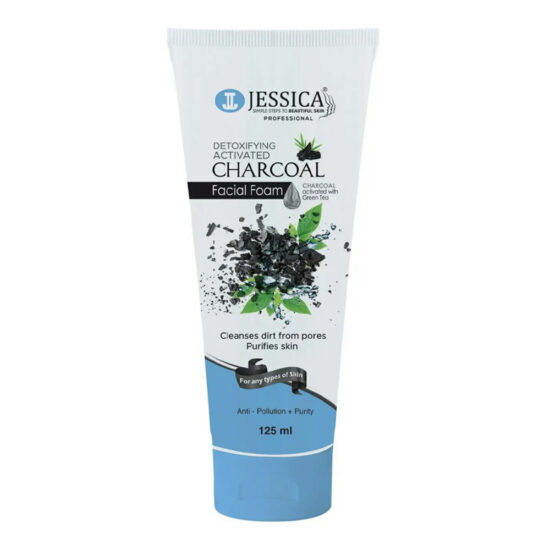 Jessica Charcoal Facial Foam 125ml