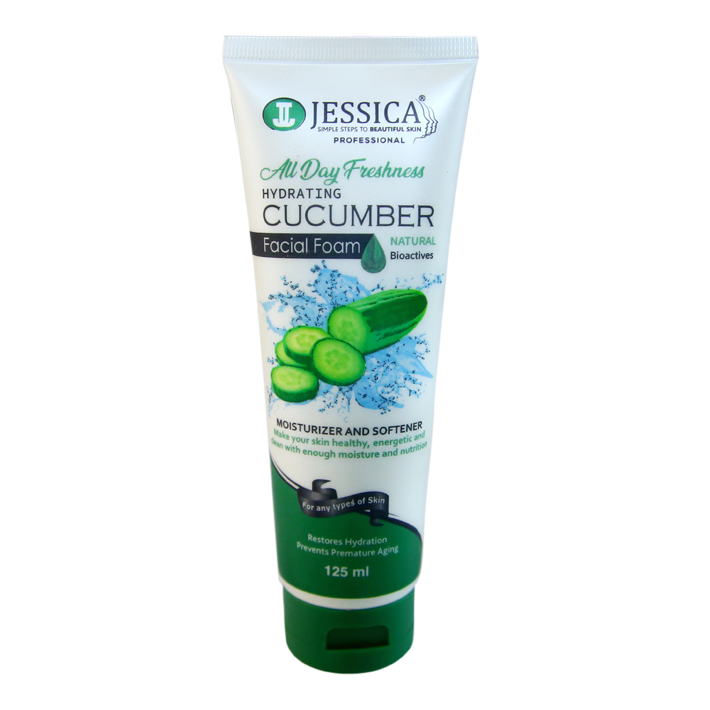 Jessica Cucumber Facial Foam 125ml