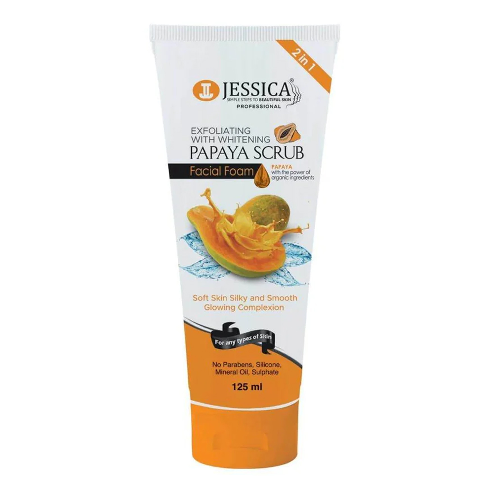 Jessica Papaya Facial Foam 125ml
