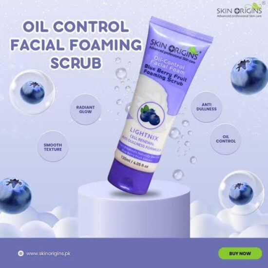 Skin Origins Blue Berry Scrubbing Facial Foam